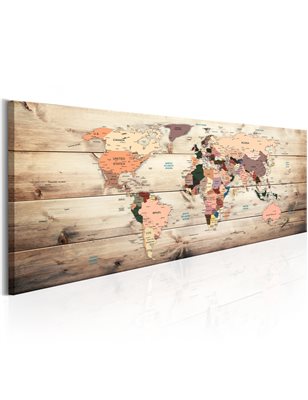 Quadro World Maps  Map of Dreams